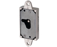 Kastenschloss, einfache Schlie�ung, Dornma� 15mm, LINKS