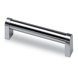 M�belgriff -Como-  192mm  Edelstahl geb�rstet