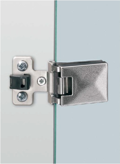 Glast�rscharnier ET 5150 Z vernickelt matt