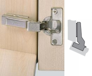 Topfscharnier Intermat 9936 W20  95�  Aufliegender Anschlag