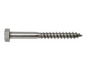 Sechskant-Holzschraube DIN 571  8,0 x 50mm  (200 St�ck)