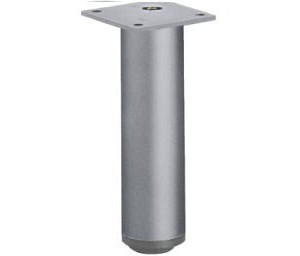 M�belfu� Lani RO aus Aluminium silber eloxiert 80mm