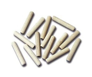 Riffel-Holzd�bel Buche  8 x 35mm   1kg